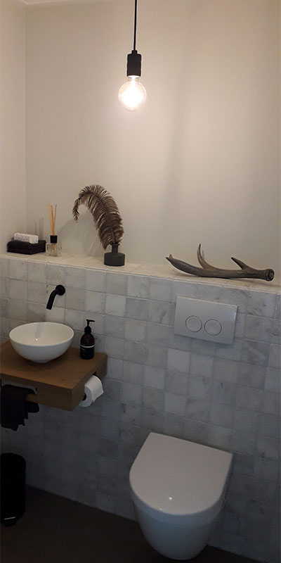 Ingang naar de praktijkruimte